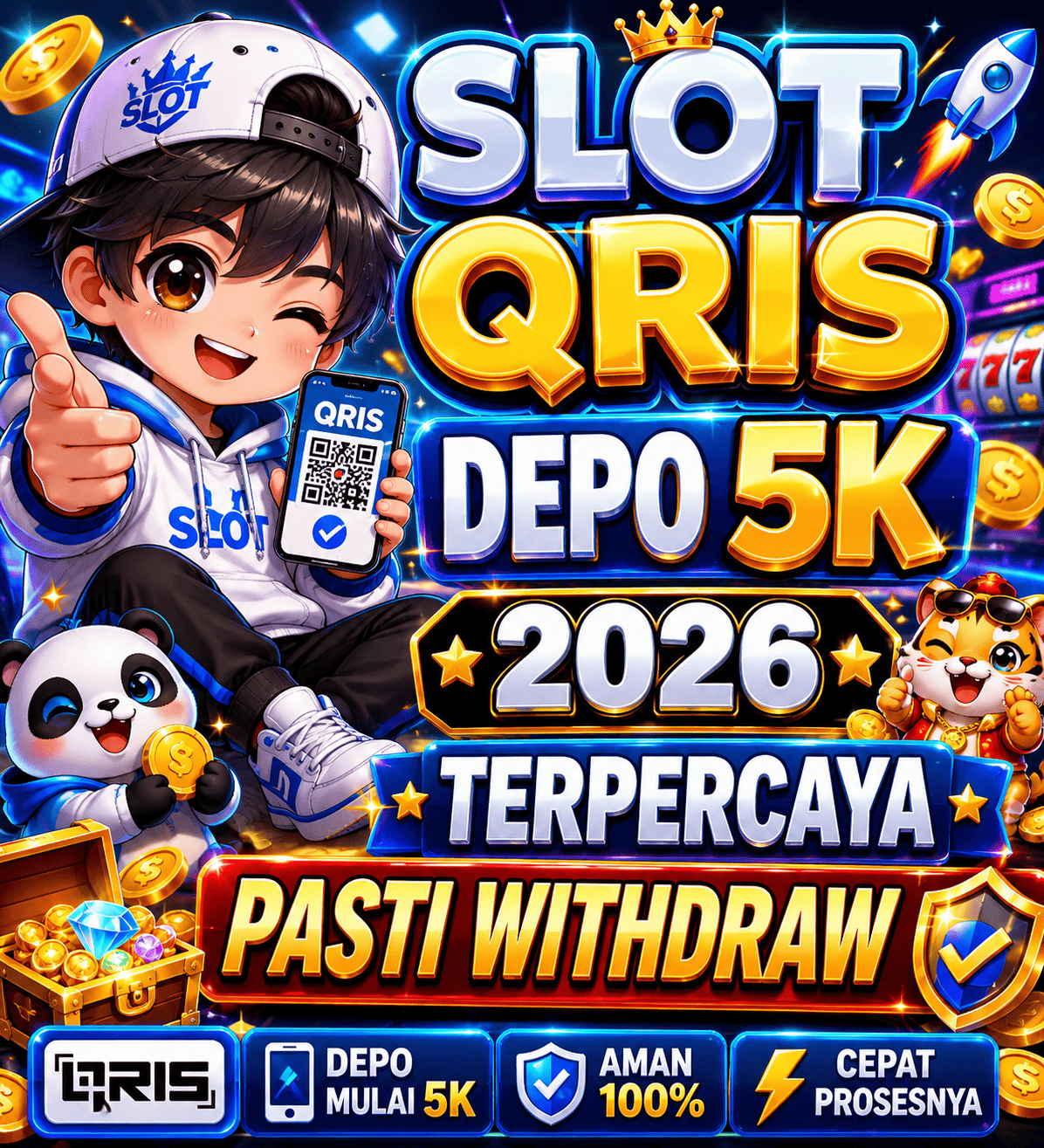 Menikmati Visual Candy Stars di Slot QRIS